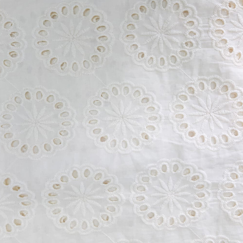 Cotton Eyelet Embroidered